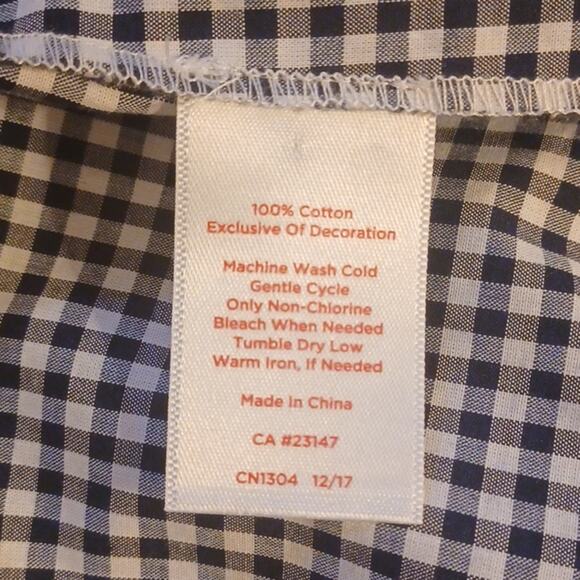 Talbots The Opra Magazine Collection Checkered Top. Size XL - Picture 11 of 13